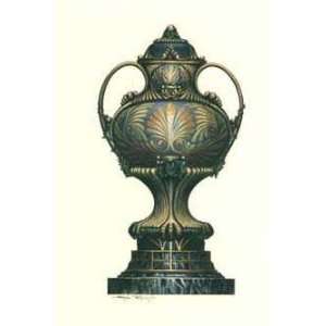 Athenian Vase I by Steve Butler. Size 19 inches width by 25 inches 