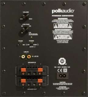   Image Gallery for Polk Audio PSW111 Subwoofer (Single, Black