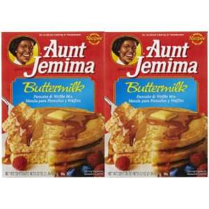Aunt Jemima Buttermilk Pancake Mix, 32 Grocery & Gourmet Food