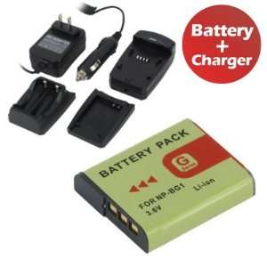   ) with External Battery Charger + AA/AAA adapter plate & Car Adapter