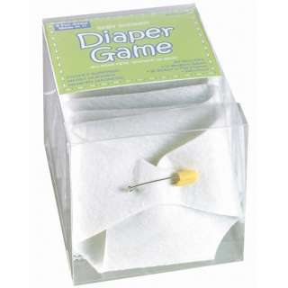 Diaper Game 3 baby shower games  