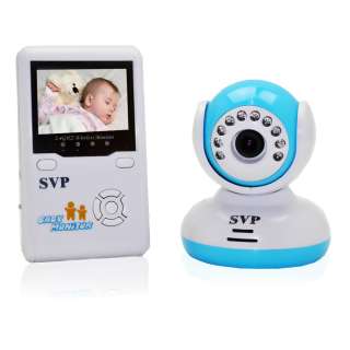 SVP 2.4 Wireless Digital Baby Monitor~IR Night Vision~2 Way Talk~Li 