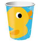 Lil Quack Baby Shower Party Tableware x8 Paper Cups Dri