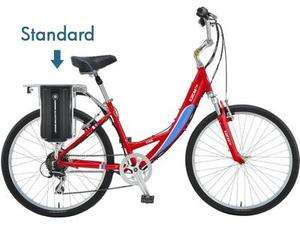    Vibe   Low Step Standard Battery (SLA) Electric bicycle   Red  