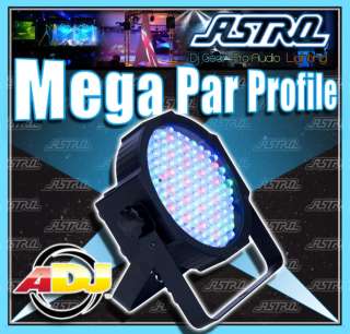 American DJ Mega Par Profile RGB LED Stage DJ Light Wash Uplighting 