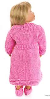 18inch Doll Clothes Knitting Book Knit Patterns Dress  