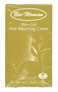 Bio woman Hai Gol Hair Bleaching Cream for lightening  