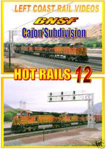 Train Railroad DVD BNSF Cajon Sub HOT RAILS 12 (NEW)  