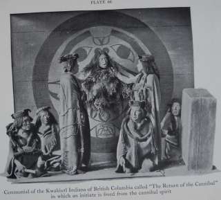 Ceremonial of Kwakiutl Indians, British Columbia