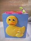   Tissue Box Bathroom Accessory Blue Pink Daisy Butterfly Yellow Duck