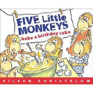 Five Little Monkeys Bake A Birthday Cake (Paperback) product details 