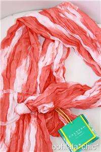 CALYPSO ST. BARTH for Target Tie Dye TieDye Silk Crinkle Scarf Scarves 