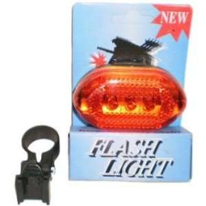  Flashing Bicycle Light Bike Safety Clip Light Sports 