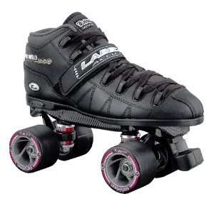  Labeda Mombo Adult Speed Roller Skate (Black 12) Sports 