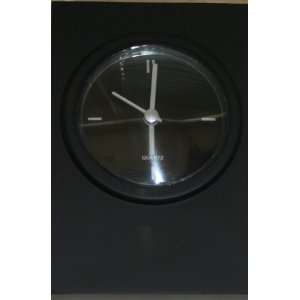 Suntone Desk Clock   6 X 4 Black Quartz Analog