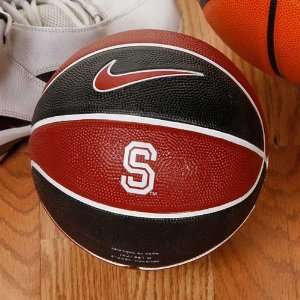  Nike Stanford Cardinal Cardinal Black 8 Mini Basketball 