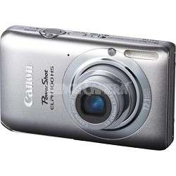 Canon PowerShot ELPH 100 HS 12MP Silver or Gray Digital Camera w/ 4X 