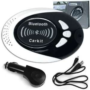 New Bluetooth Speakerphone Car Kit   Connect up to 2 phones   72 43713
