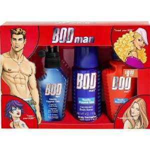  Bod Man Really Ripped Abs 3.4 oz Body Spray/ 5 oz Body 