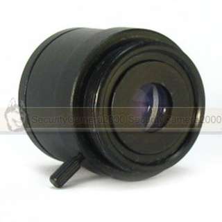 8mm F1.2 CCTV CS Mount Lens for Security Camera  