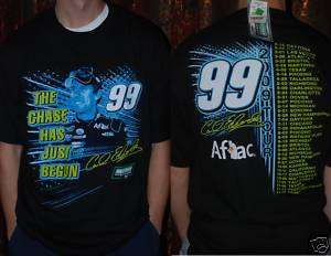 NWT Carl Edwards Race Schedule Team Shirt NASCAR (XL)  