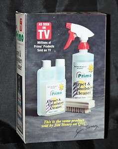 PRIMO Carpet Rug & Upholstery Cleaner Kits As Seen on TV Makes 32 