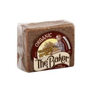  The Baker Bread, Organic, Whole Grain, Spelt, 17.6 oz 