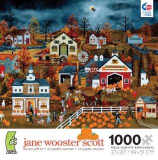 Ceaco Jane Wooster Scott Halloween Adventures Jigsaw Pu  