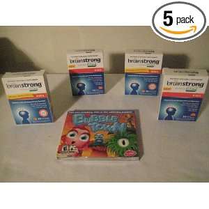   Brainstrong Dha Gummies Kids (4 Pack) & free Bubble Town Computer Game