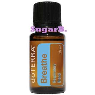 DoTerra Breathe Essential Oil certified therapeutic   for ASTHMA  15ml 