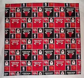 Chicago Bulls BANDANA BANDANNA do rag 4 you or DOG  