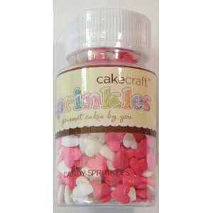 Cakecraft Heart Shaped Cake Cupcake Sprinkles  Grocery 
