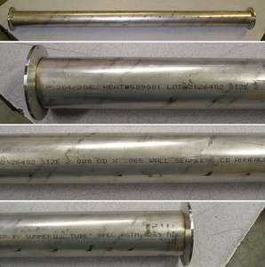 SS Stainless Steel High Pressure Vacuum Pipe Tube 2 OD x 0.65 Wall 