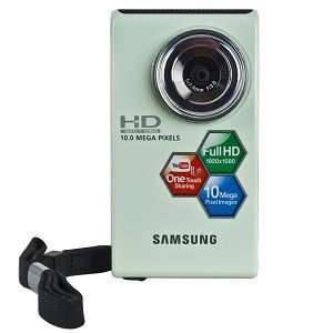   Zoom SD/SDHC Full HD 1080p Camcorder w/2 LCD (Green)