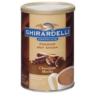 Ghirardelli Hot Cocoa   Chocolate Mocha, tin, 4 count  