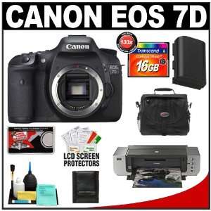 Canon EOS 7D Digital SLR Camera Body with Canon PIXMA Pro9000 Mark II 