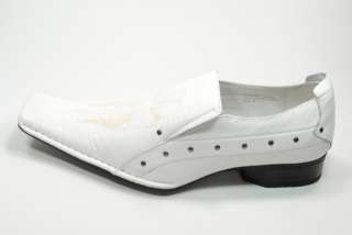 DELLI ALDO ITALIAN STYLE DRESS SHOES WHITE 597 Men  
