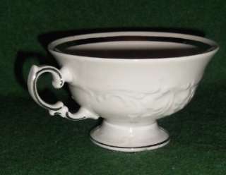   by WALBRZYCH PORCELAIN FOOTED COFFEE/TEA CUP MADE IN POLAND  