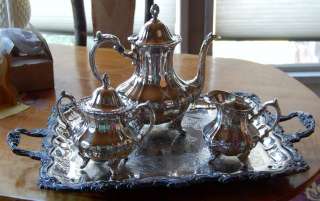 Vintage Towle silverplate Tea or Coffee Set  