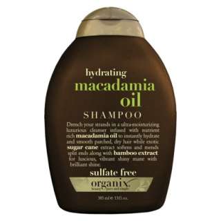Organix Sulfate Free Hydrating Macadamia Oil Shampoo 13 ozOpens in a 