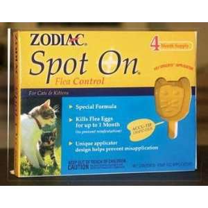 on Flea Cat (4   1cc Applicators) 4 Month (Catalog Category Cat / Cat 