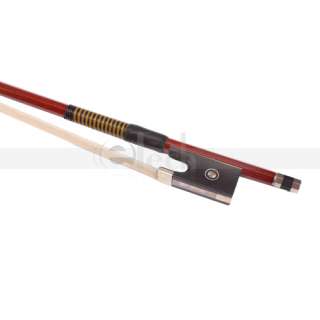 professtional Colored shell Brazilwood Octagonal Stick 4/4 Violin Bow 