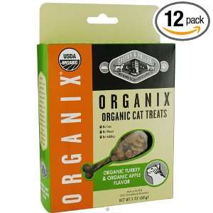 Organix Organic Cat Treats   Turkey and Apple Treats, 2 Ounce Packages 