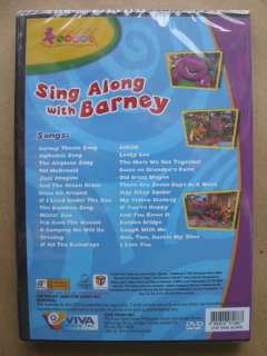 Barney and Friends Sing Along With Barney DVD NEW  