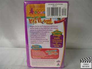 Lets Pretend with Barney VHS NEW Barney the Dinosaur  
