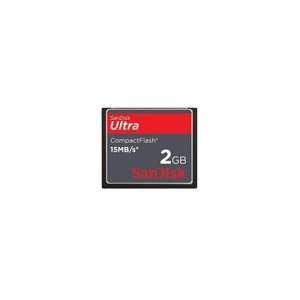  SanDisk Ultra CompactFlash/CF Card 2GB (15 MB/S) for 
