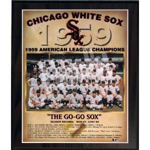 1959 Chicago White Sox Divisional/League Champions Team 13x16 Plaque 