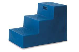   Horse Mounting block High Country Plastics Blue 642096222241  