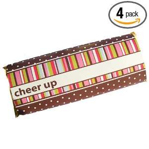 Olde Naples Chocolate Cheer Up Stripes Milk Chocolate Candy Bar, 2.5 