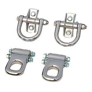   Rear Tow Hooks w/o Chrome Plastic Bolt Covers, for the 2003 Hummer H2